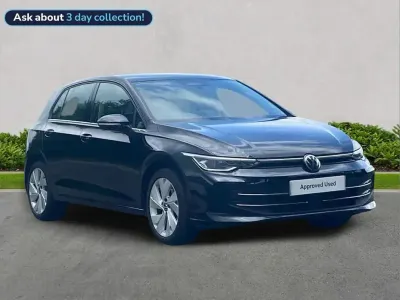Used VW Golf VIII Style 150 HP (110 kW) 2025 Black Hatchback