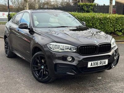 Used BMW X6 M Sport 313 HP (230 kW) 2016 Black SUV