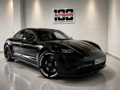 Used Porsche Taycan Performance Package 11 kW (15 HP) 2022 Black Sedan