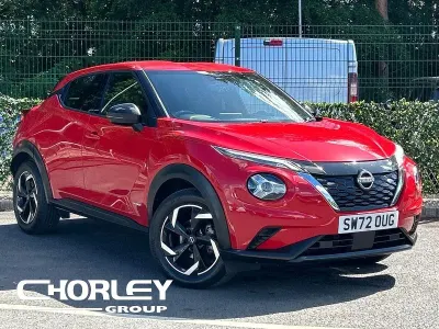 Used Nissan Juke N-Connecta 143 HP (105 kW) 2023 Red SUV
