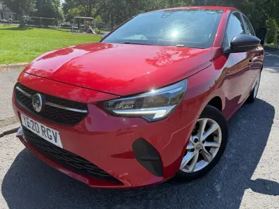 Used Vauxhall Corsa 75 HP (55 kW) 2020 Red Hatchback