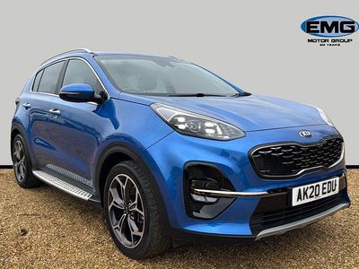 Used Kia Sportage GT-Line 134 HP (98 kW) 2020 Blue SUV
