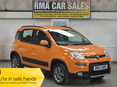 Used Fiat Panda 4x4 2014 Orange Hatchback