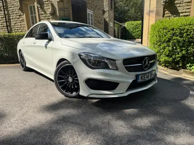 Used Mercedes CLA220 AMG 2014 White Sedan