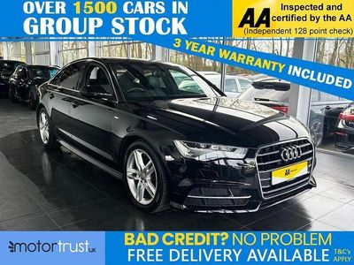 Used Audi A6 S-Line 190 HP (139 kW) 2017 Black Sedan