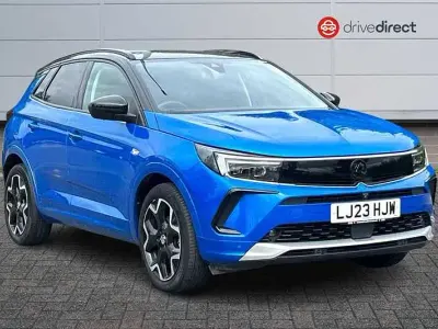 Used Vauxhall Grandland X Ultimate 130 HP (95 kW) 2023 Blue SUV