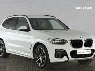 Used BMW X3 M Sport 187 HP (137 kW) 2019 White SUV