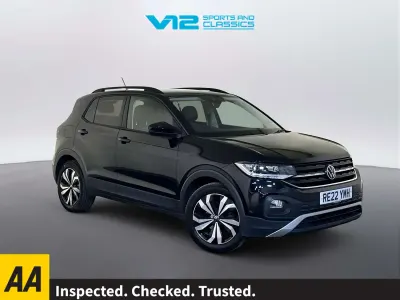 Used VW T-Cross Black Edition 110 HP (80 kW) 2022 Black SUV