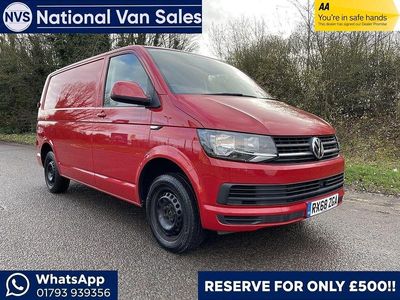 Red Used 2019 VW T6.1 Trendline Van | £14,900