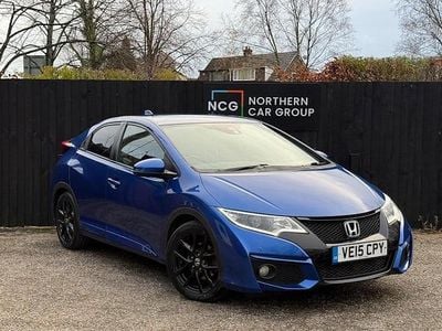 Blue Used 2015 Honda Civic Sport Hatchback | £6,395 (Fair price)