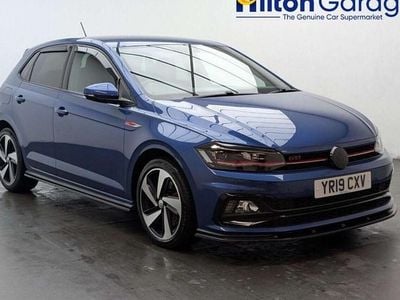 Used VW Polo GTI 200 HP (147 kW) 2019 Blue Hatchback