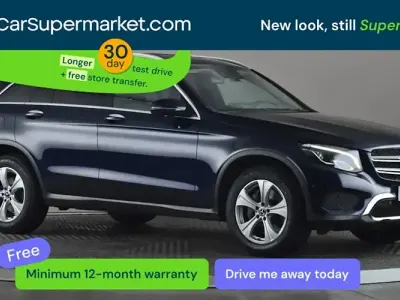 Używany Mercedes GLC250 204 KM (150 kW) 2018 Niebieski Kombi