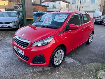 Used Peugeot 108 Active 2018 Red Hatchback