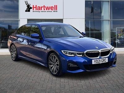 Blue Used 2021 BMW 318 M Sport Sedan | £18,255 (Fair price)
