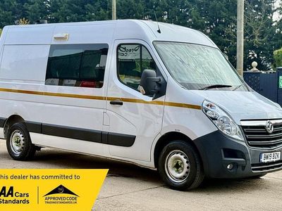 Used Vauxhall Movano 130 HP (95 kW) 2019 White MPV