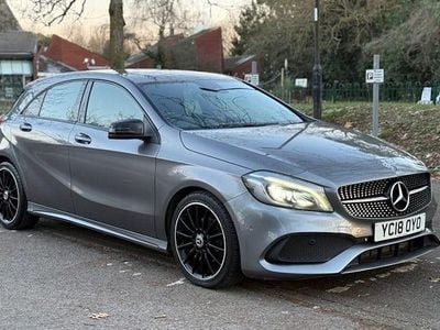 Grey Used 2018 Mercedes A200 AMG Line Premium Hatchback | £12,495 (Fair price)