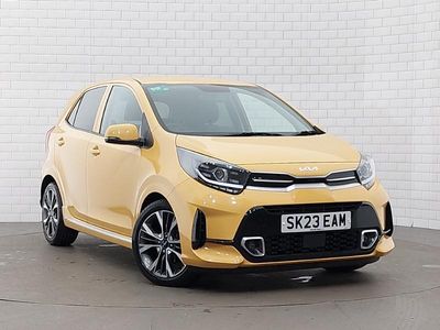 Used Kia Picanto GT-Line 67 HP (49 kW) 2023 Yellow Hatchback