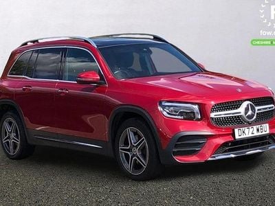Used Mercedes GLB200 AMG Line Premium Plus 163 HP (119 kW) 2022 Red SUV