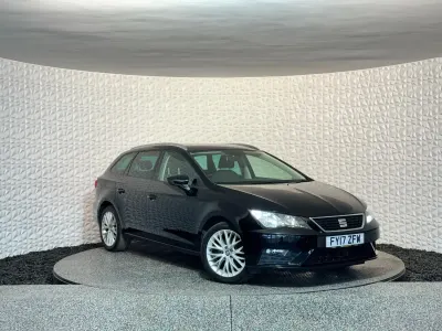 Used Seat Leon ST SE Dynamic 110 HP (80 kW) 2017 Black Estate