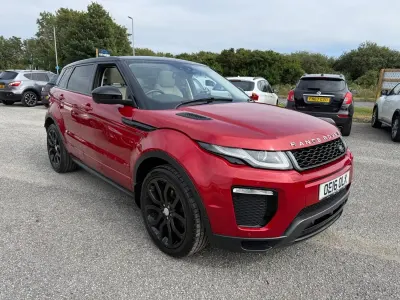 Used Land Rover Range Rover evoque HSE Dynamic 2016 Red Estate