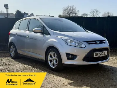 Used Ford C-MAX Zetec 115 HP (84 kW) 2015 Silver MPV