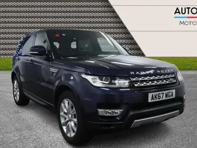 Used Land Rover Range Rover Sport HSE 241 HP (177 kW) 2018 Blue SUV