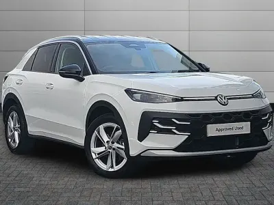 New VW T-Roc Style 114 HP (83 kW) 2026 Pure white SUV