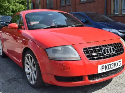 Used Audi TT 225 HP (165 kW) 2003 Red Coupe