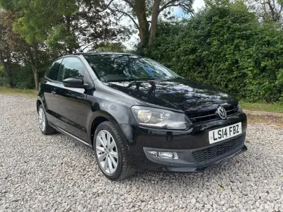 Used VW Polo Edition 60 HP (44 kW) 2014 Black Hatchback