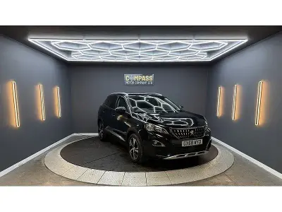 Begagnad Peugeot 3008 Allure 130 HK (95 kW) 2019 Svart SUV