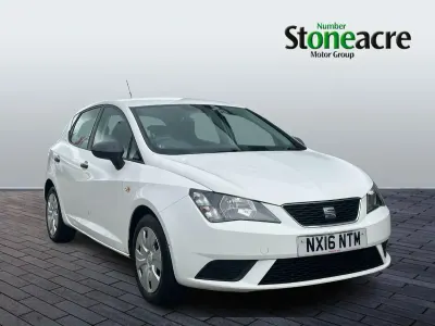 Usado Seat Ibiza 73 HP (53 kW) 2016 Branco Citadino