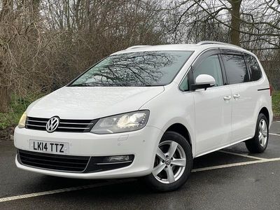 Used VW Sharan SE 150 HP (110 kW) 2014 White MPV