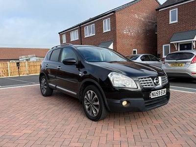 Used Nissan Qashqai N-TEC 110 HP (80 kW) 2009 Black SUV