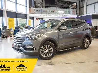 Begagnad Hyundai Santa Fe Premium 200 HK (147 kW) 2015 Silver SUV