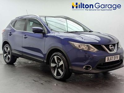 Used Nissan Qashqai N-Vision 110 HP (80 kW) 2017 Blue SUV