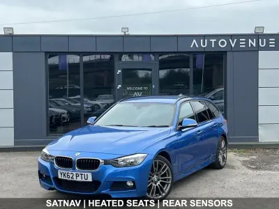 Usado BMW 320 M Sport 184 CV (135 kW) 2012 Azul Familiar