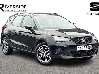 Midnight black magnetic tech grey roof Used 2022 Seat Arona SE Technology SUV | £11,790 (Fair price)