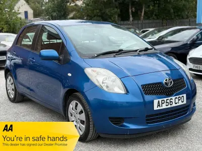 Used Toyota Yaris T3 85 HP (62 kW) 2006 Blue Hatchback
