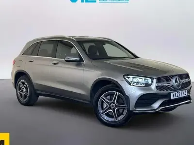 Used Mercedes GLC300 AMG line 333 HP (244 kW) 2022 Silver SUV