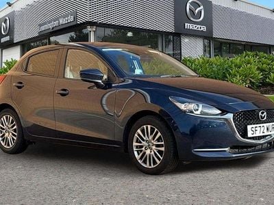 Begagnad Mazda 2 Inclusive 90 HK (66 kW) 2022 Blå Halvkombi