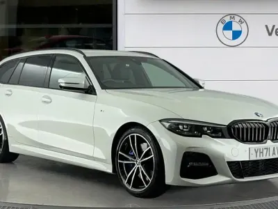 Used BMW 320 M Sport 184 HP (135 kW) 2021 White Estate