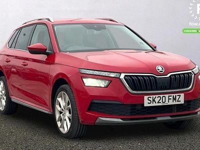 Used Skoda Kamiq SE L 150 HP (110 kW) 2020 Red SUV