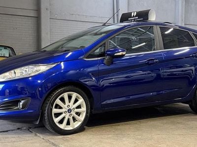 Used Ford Fiesta Titanium 2015 Blue Hatchback