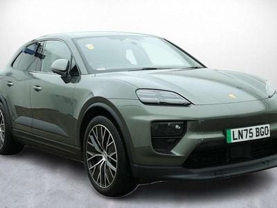 Used Porsche Macan 4 Electric 300 kW (408 HP) 2025 Green SUV