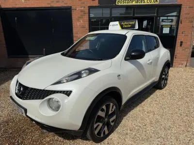 Used Nissan Juke N-TEC 110 HP (80 kW) 2014 White SUV