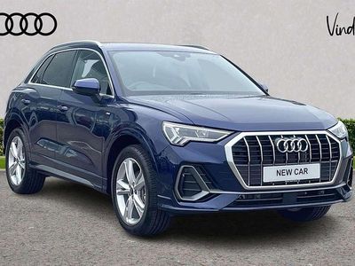 Used Audi Q3 S-Line 148 HP (108 kW) 2025 Blue SUV