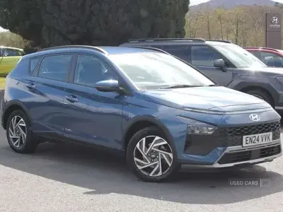 Usado Hyundai Bayon Advanced 100 HP (73 kW) 2024 Azul SUV