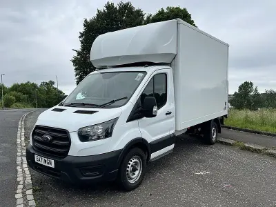 Used Ford Transit 130 HP (95 kW) 2021 White Van