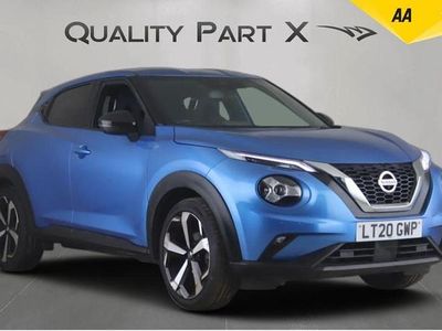 Used Nissan Juke Tekna 2020 Blue SUV