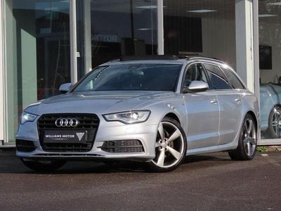 Silver Used 2014 Audi A6 Black Edition Estate | £10,995 (Expensive)
